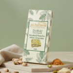 Kunafa & pistachio white chocolate